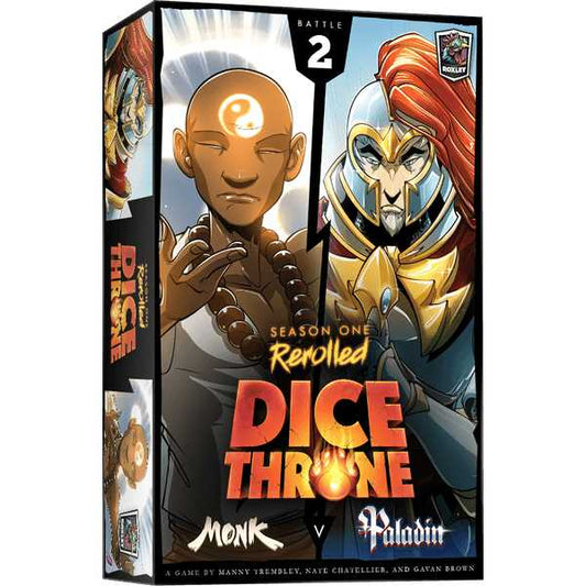 Dice Throne: Season One Rerolled 2: Monk vs. Paladin