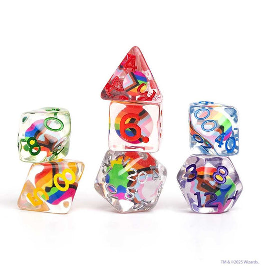 Dungeons & Dragons: Progress Pride Dice Set