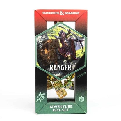 Dungeons & Dragons Adventure Dice Set - Ranger: Gold
