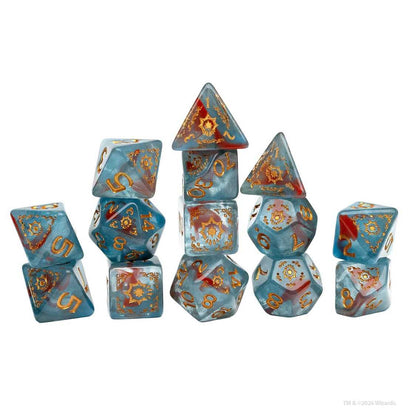 Dungeons & Dragons Adventure Dice Set - Cleric (Light Blue, Red)