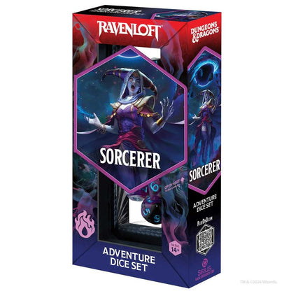 Dungeons & Dragons Adventure Dice Set - Sorcerer (Purple)