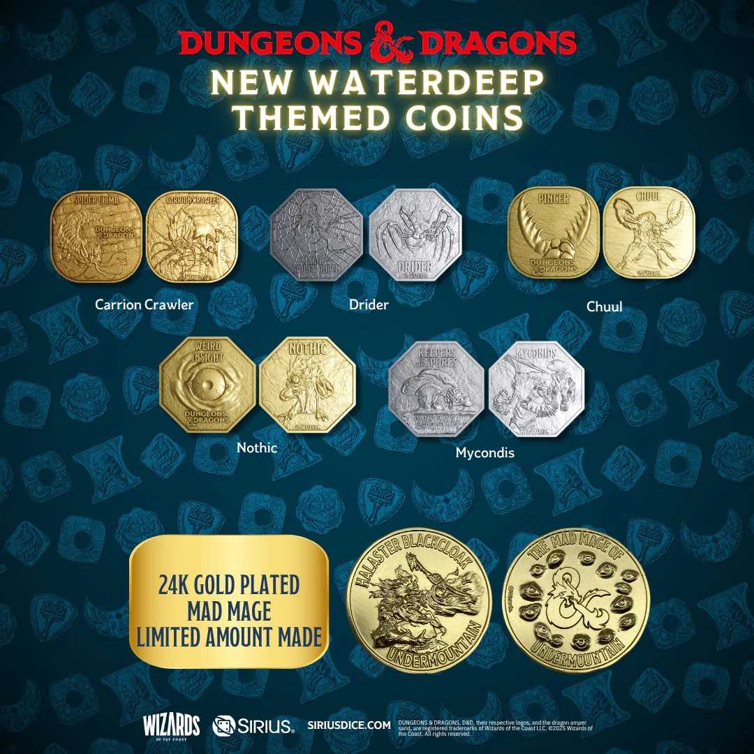 Dungeon & Dragon Undermountain Treasure Packs