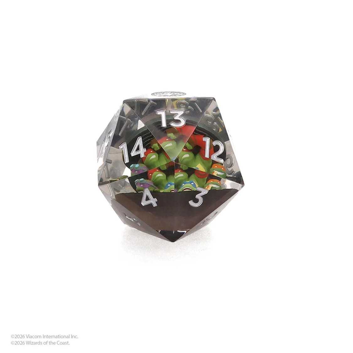 Sirius Dice: Magic The Gathering Teenage Mutant Ninja Turtles 55mm Spindown D20