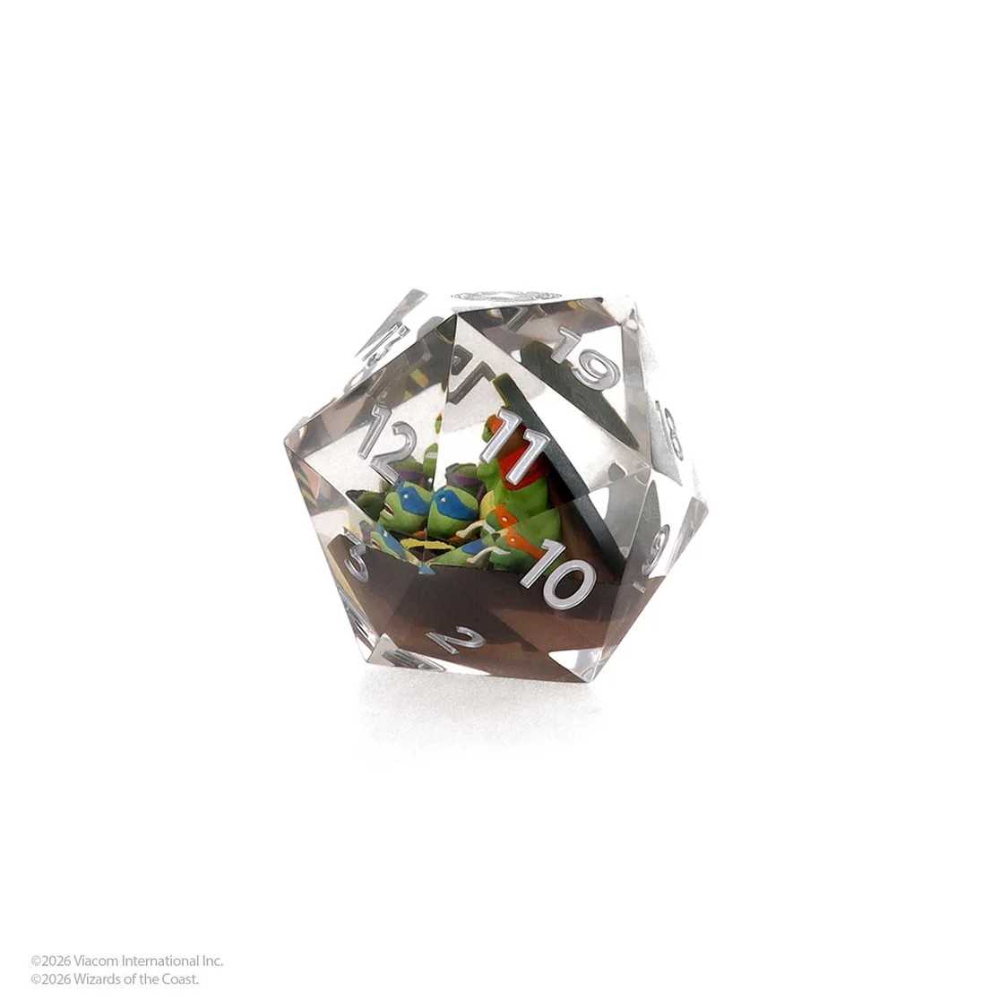 Sirius Dice: Magic The Gathering Teenage Mutant Ninja Turtles 55mm Spindown D20