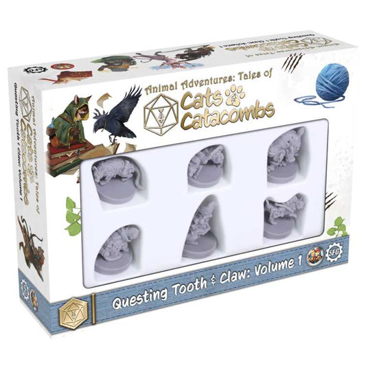 Cats and Catacombs - Questing Tooth & Claw: Volume 1