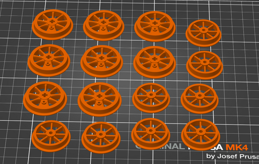 8x Wheel loco 33  and 8x Wheel.stl