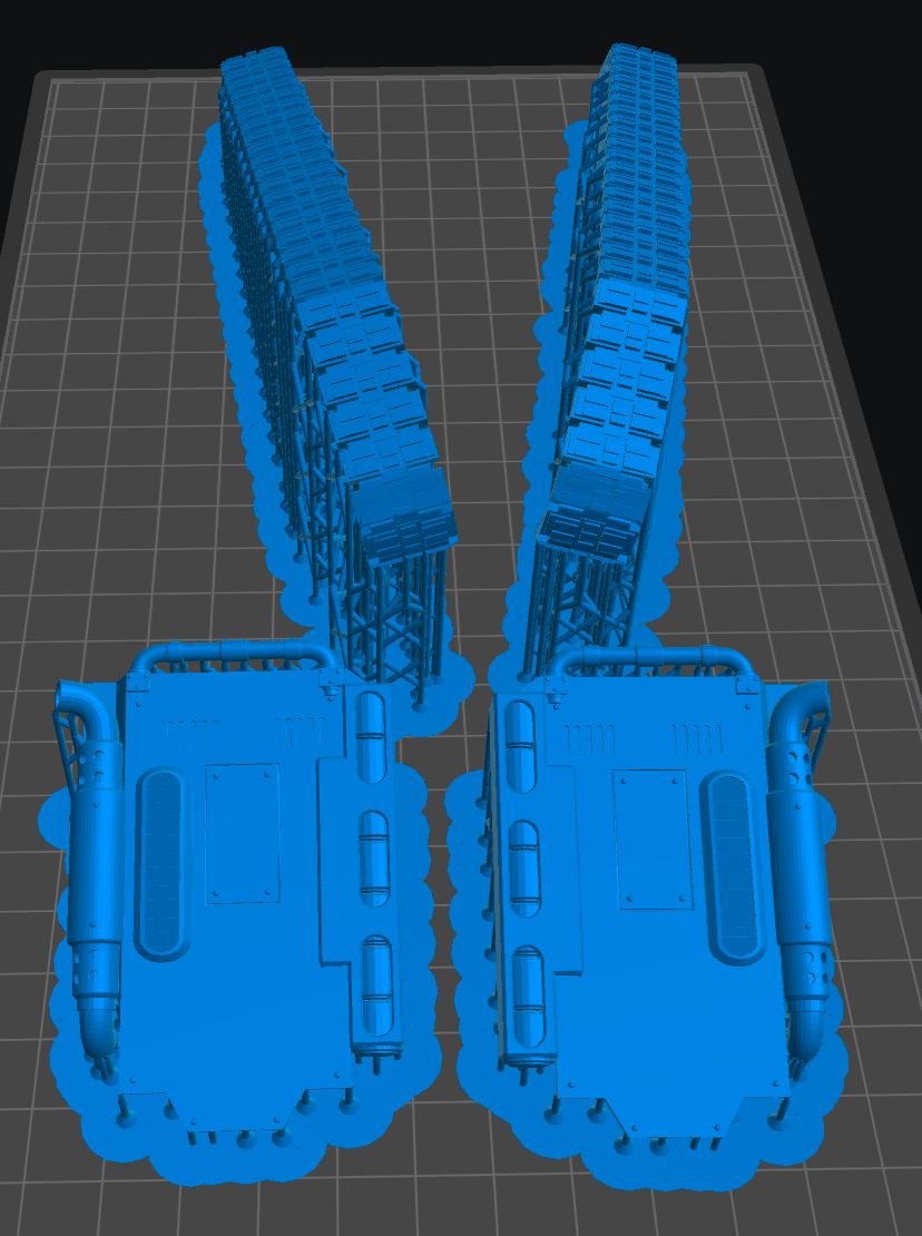 Impulsor Side Panel and Tracks x 3