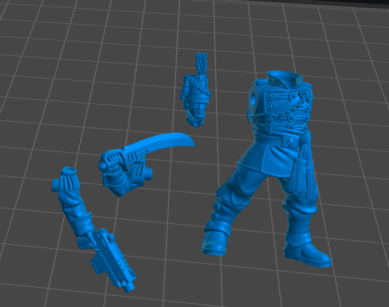 Pith Rifle Squad and Characters