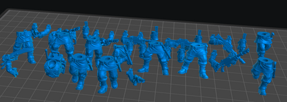Pith Rifle Squad and Characters