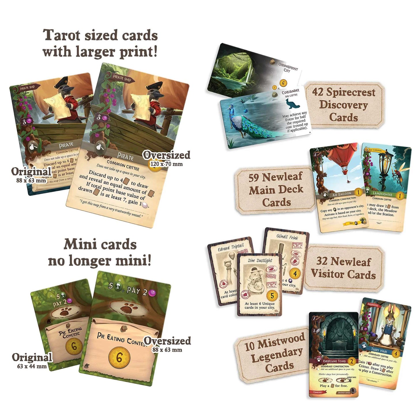 Everdell Oversized Cards