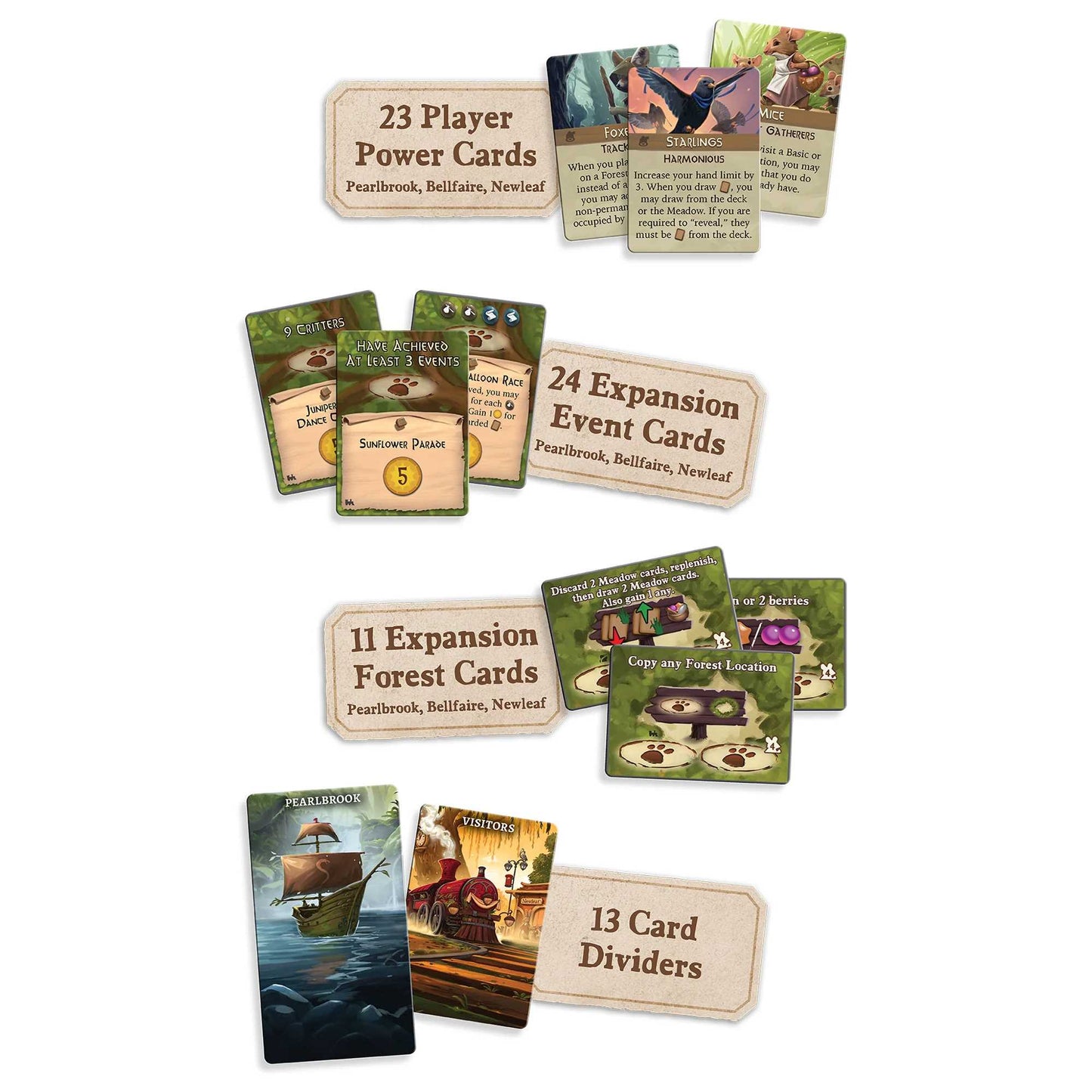 Everdell Oversized Cards