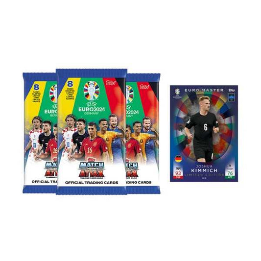 Official Euro Match Attax 2024 Eco Pack