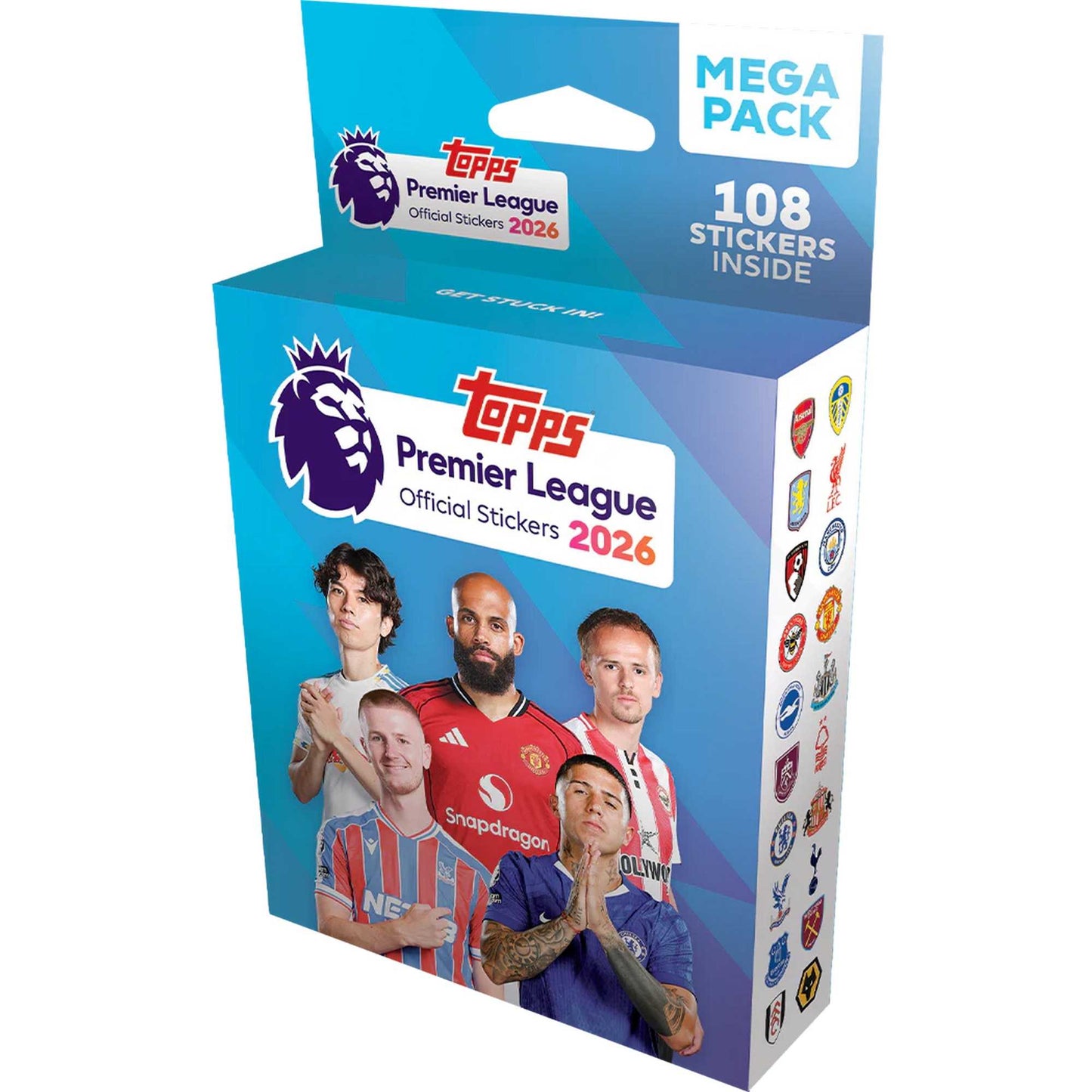 Topps Premier League 2026 Stickers Mega Pack