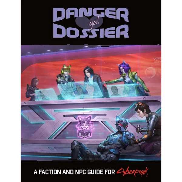 Cyberpunk Red RPG Danger Gal Dossier