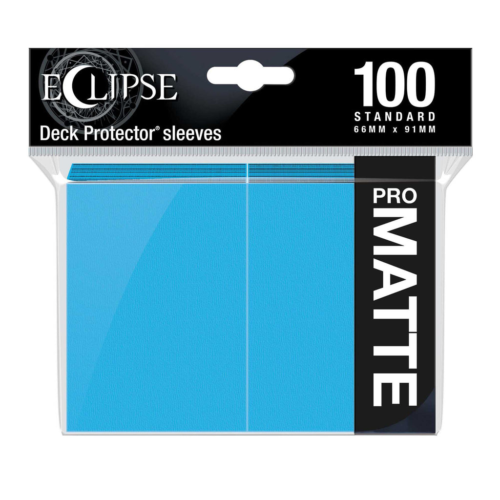 Eclipse Matte Standard Card Sleeves: Sky Blue (100)