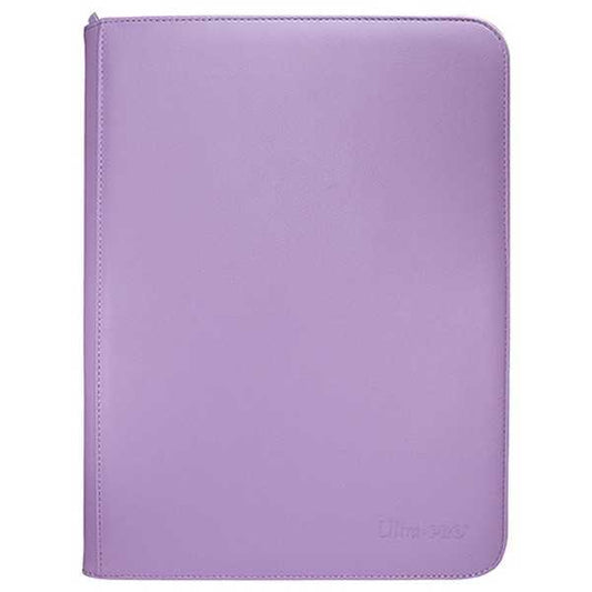 Vivid 9-Pocket Zippered PRO-Binder - Purple