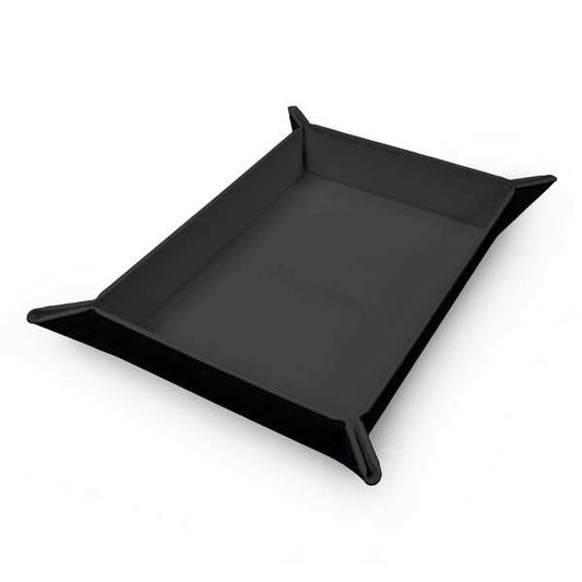 Vivid Magnetic Foldable Dice Tray - Black