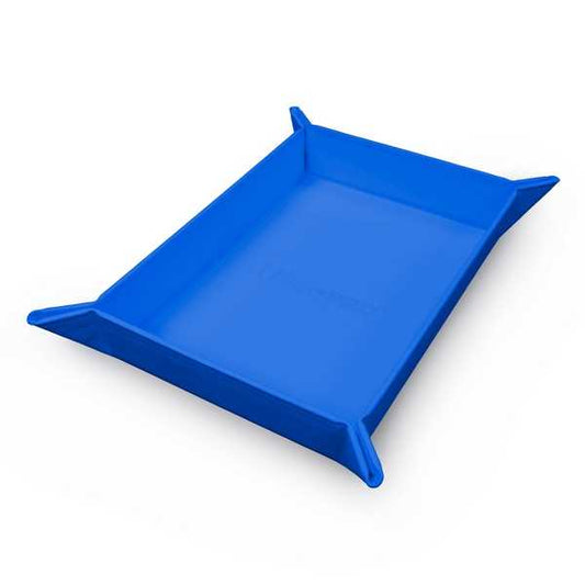 Vivid Magnetic Foldable Dice Tray - Blue