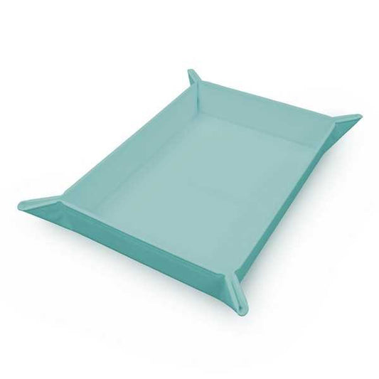 Vivid Magnetic Foldable Dice Tray - Light Blue