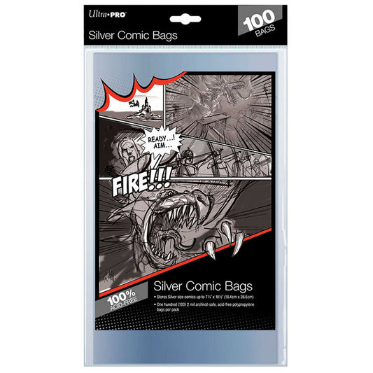 Ultra Pro Silver Comic Bags
