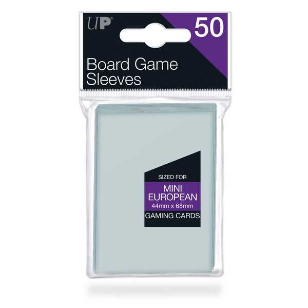 Board Game Sleeves: 44x68mm Mini European (50 Ct)