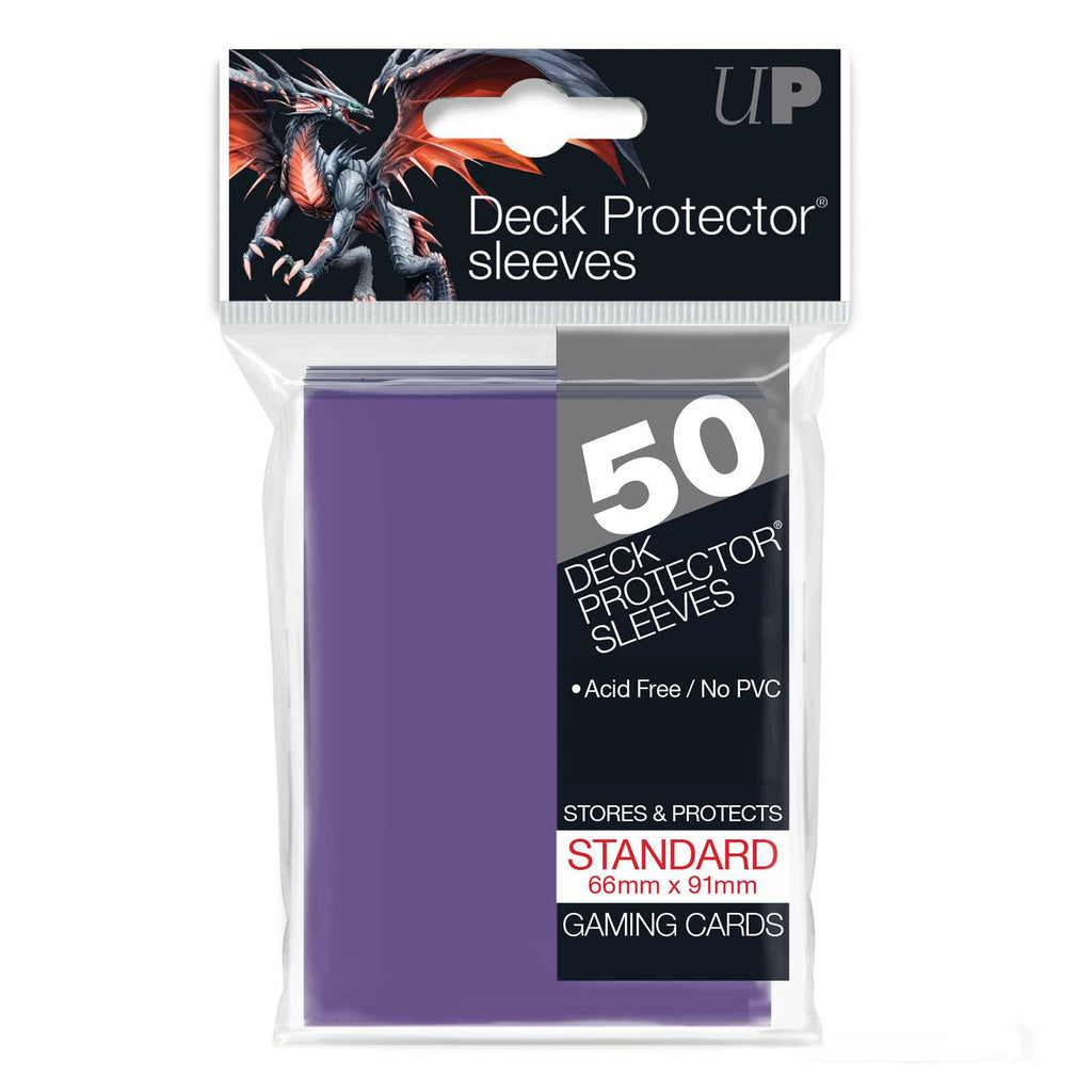 Standard Deck Protectors (50ct) - Purple