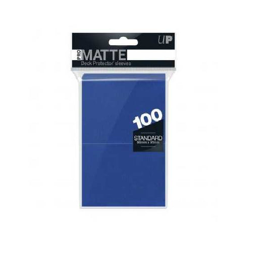 PRO-Matte Standard Card Sleeves: Blue (100)
