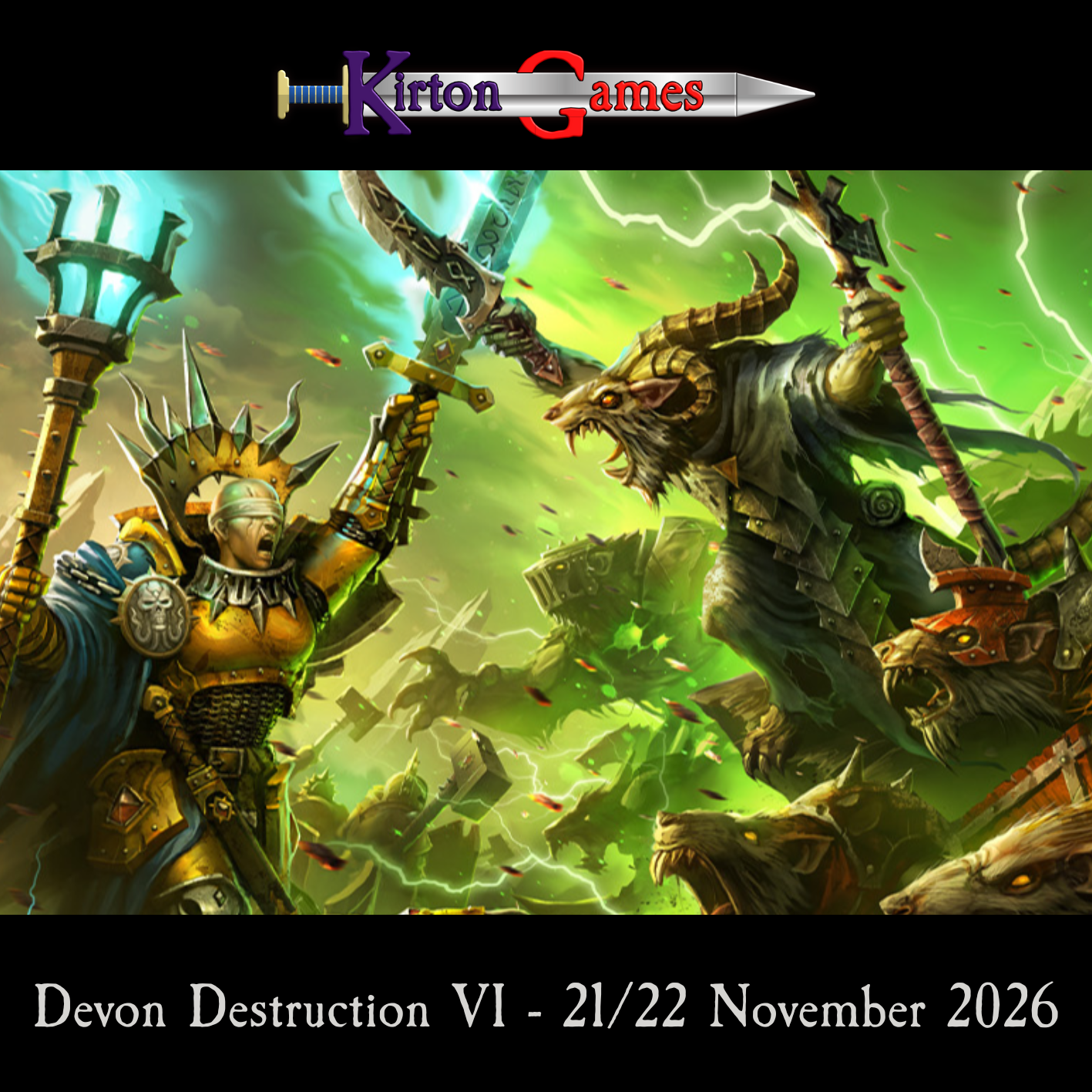 Devon Destruction VI - Saturday 21st and Sunday 22nd November 2026