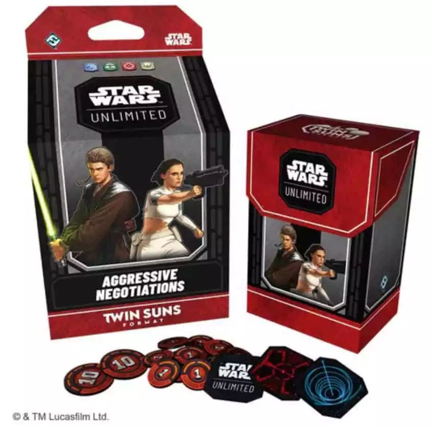 Star Wars: Unlimited - Twin Suns Deck - Aggressive Negotiations