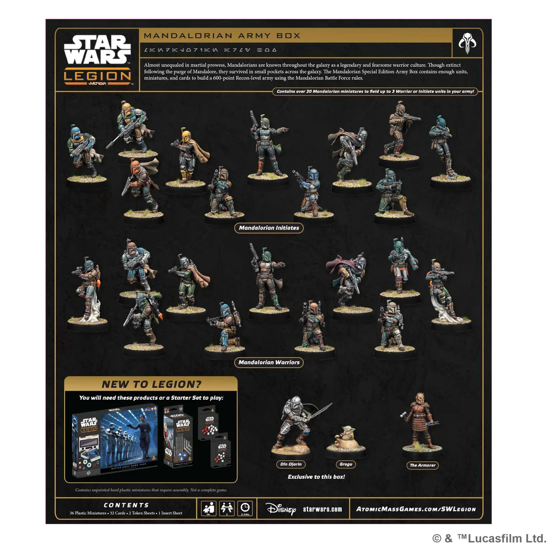 Star Wars: Legion - Mandalorian Army Box Special Edition