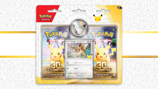 Pokémon TCG: 2 pack Blister - 30th Celebration