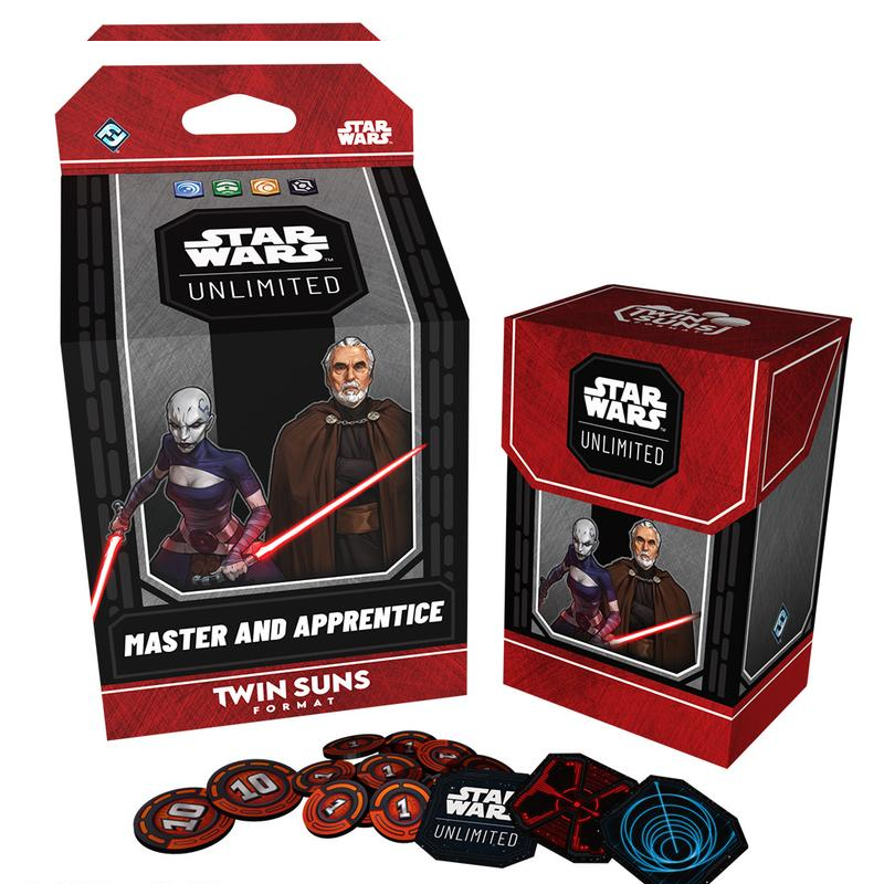 Star Wars: Unlimited - Twin Suns Deck - Master and Apprentice