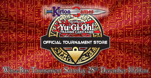 EVENT - Yu-Gi-Oh! Quarter Century Bonanza Win-a-Box Event - Saturday 28th December 10:30am - EARLY BIRD PRICE