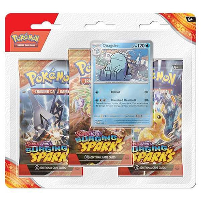 Pokemon TCG: Surging Sparks Quagsire 3-Pack