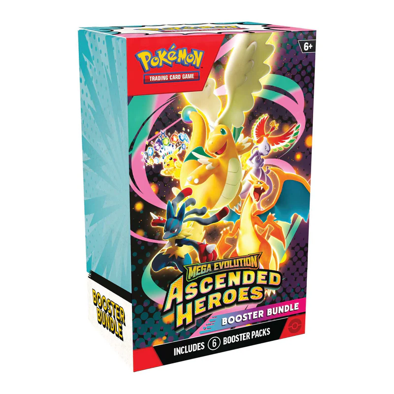 Pokémon TCG: Mega Evolution Ascended Heroes - Booster Bundle