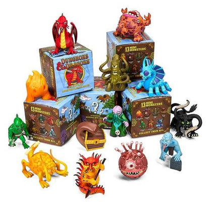Dungeons & Dragons: 3 inch Vinyl Mini - Monster Series 2: D&D 1e Display by Kidrobot