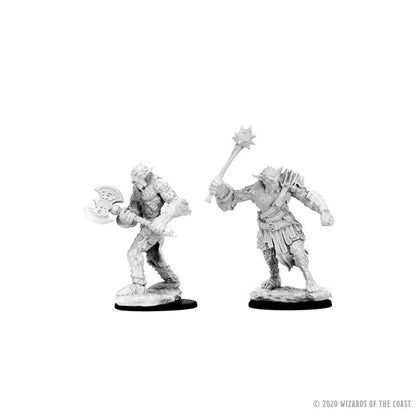 D&D Unpainted Miniatures: Bugbears