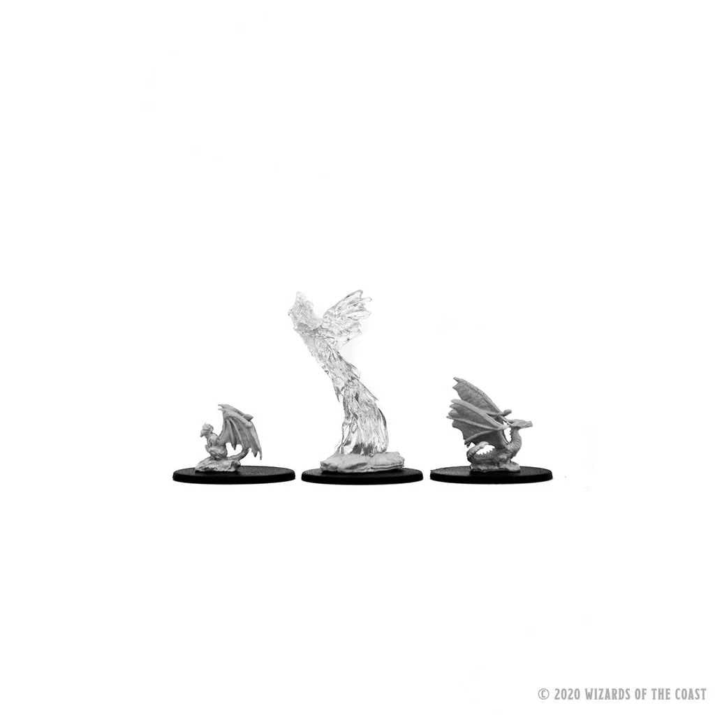 D&D Unpainted Miniatures: Familiars