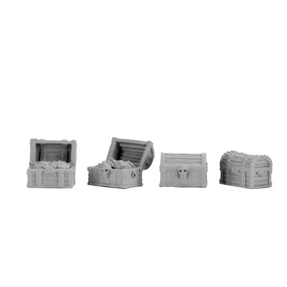WizKids Deep Cuts Unpainted Miniatures: Chests
