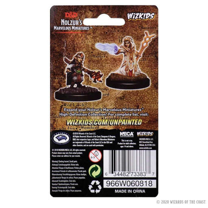 D&D Unpainted Miniatures: Female Gnome Wizard