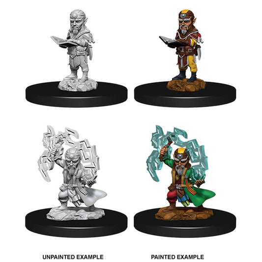 Pathfinder Deep Cuts Unpainted Miniatures: Male Gnome Sorcerer