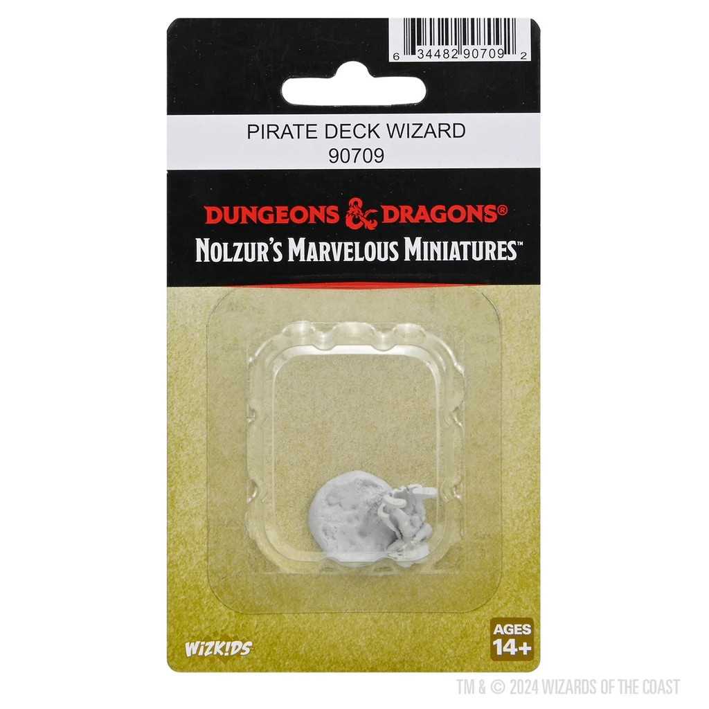 D&D Nolzur's Marvelous Miniatures: Pirate Deck Wizard