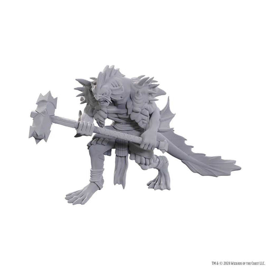 D&D Nolzur's Marvelous Unpainted Miniatures: Sahuagin Coral Smasher