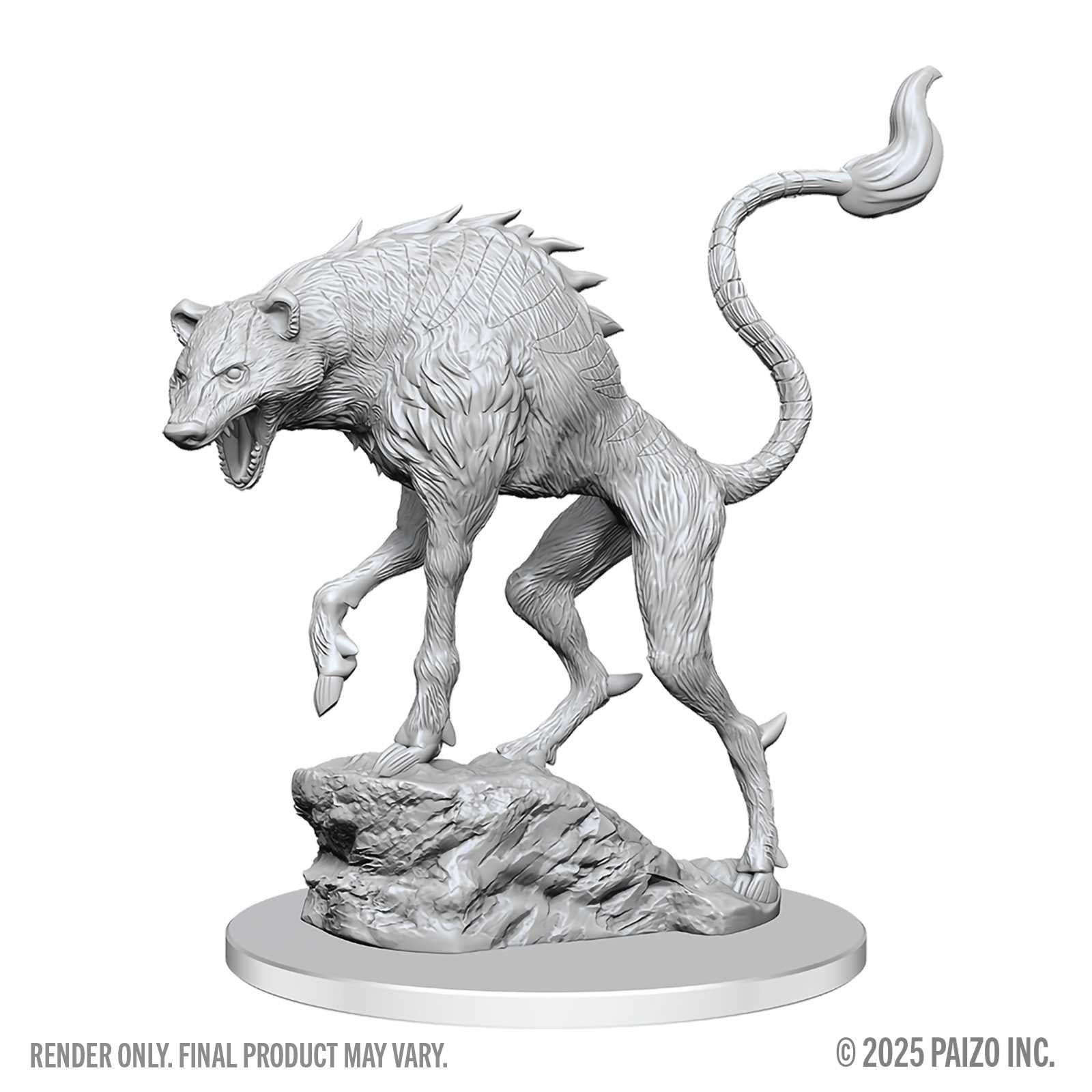 Pathfinder Battles Deep Cuts Unpainted Miniatures: Leucrotta