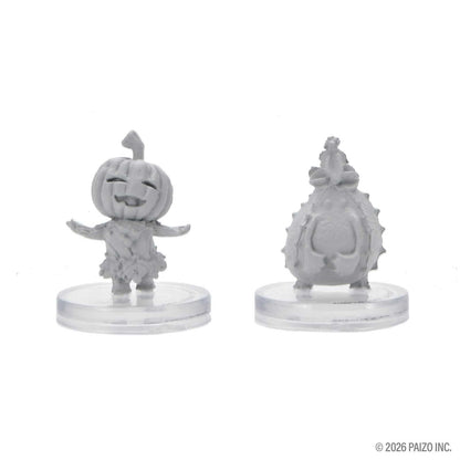 Pathfinder Battles Deep Cuts Unpainted Miniatures: Gourd Leshy and Cactus Leshy