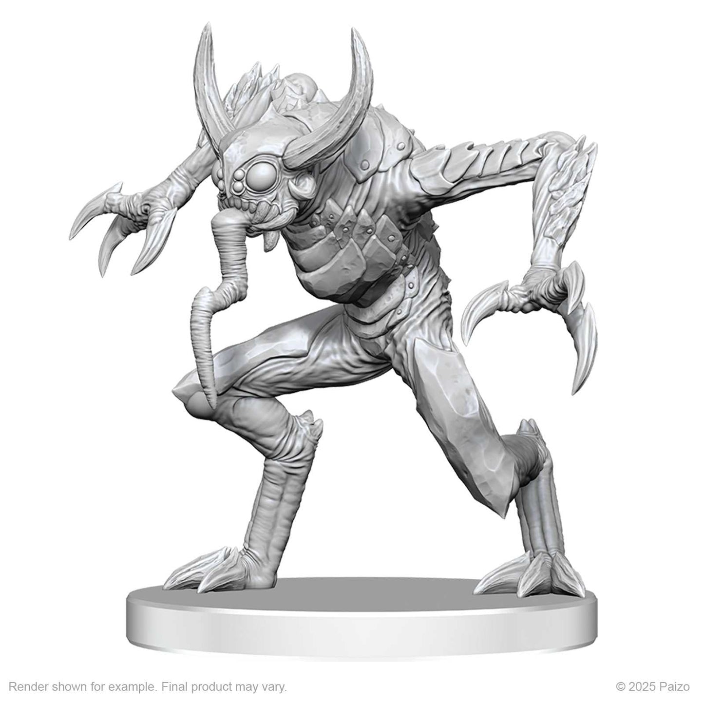 Pathfinder Battles Deep Cuts Unpainted Miniatures: Vloriak (Despoiler Demon) & Demonologist