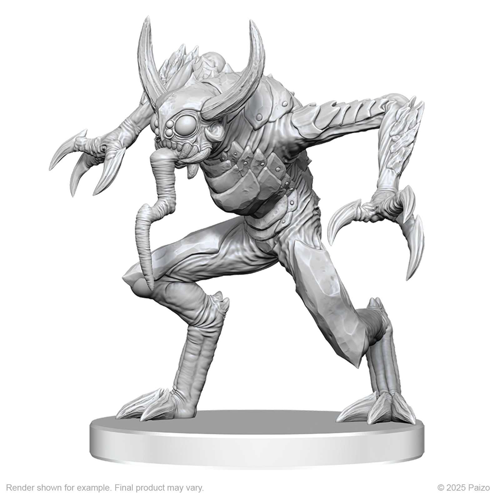 Pathfinder Battles Deep Cuts Unpainted Miniatures: Vloriak (Despoiler Demon) & Demonologist