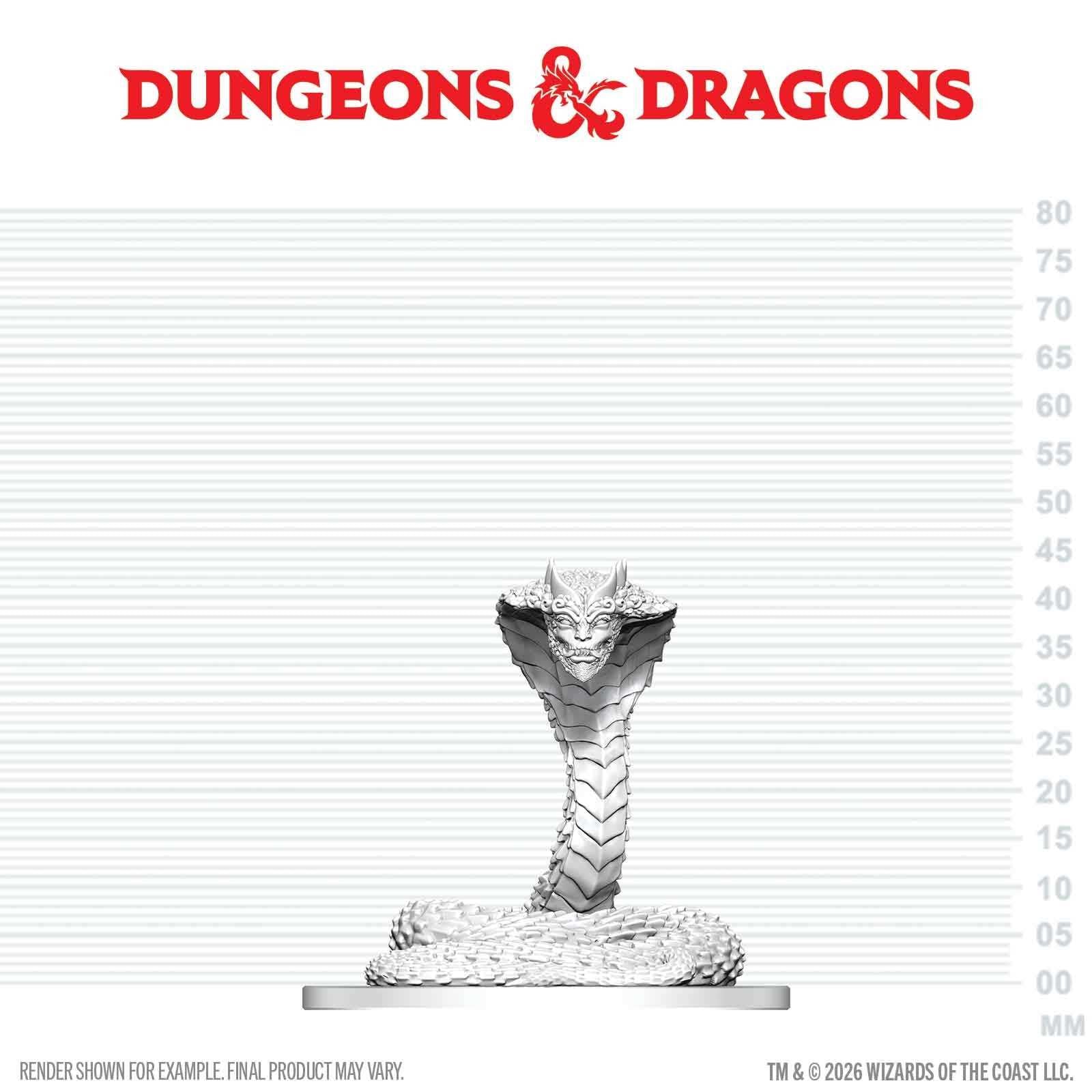 D&D Nolzur's Marvelous Miniatures: Guardian Naga (W29)