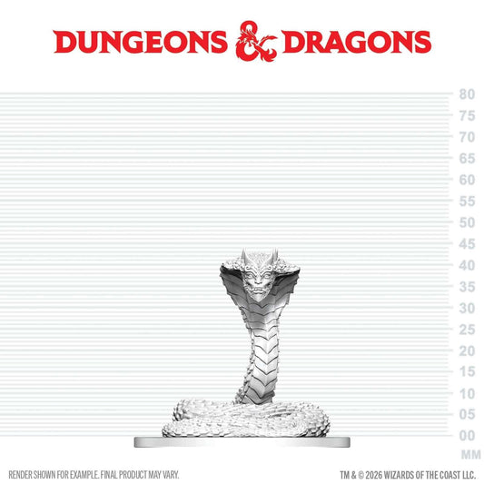 D&D Nolzur's Marvelous Miniatures: Guardian Naga (W29)