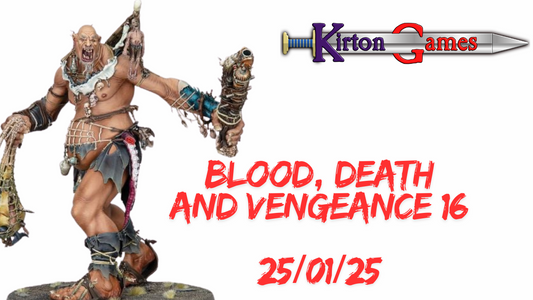 Age of Sigmar: Blood, Death and Vengeance XVI | One Day Tournament | 25 January 2025